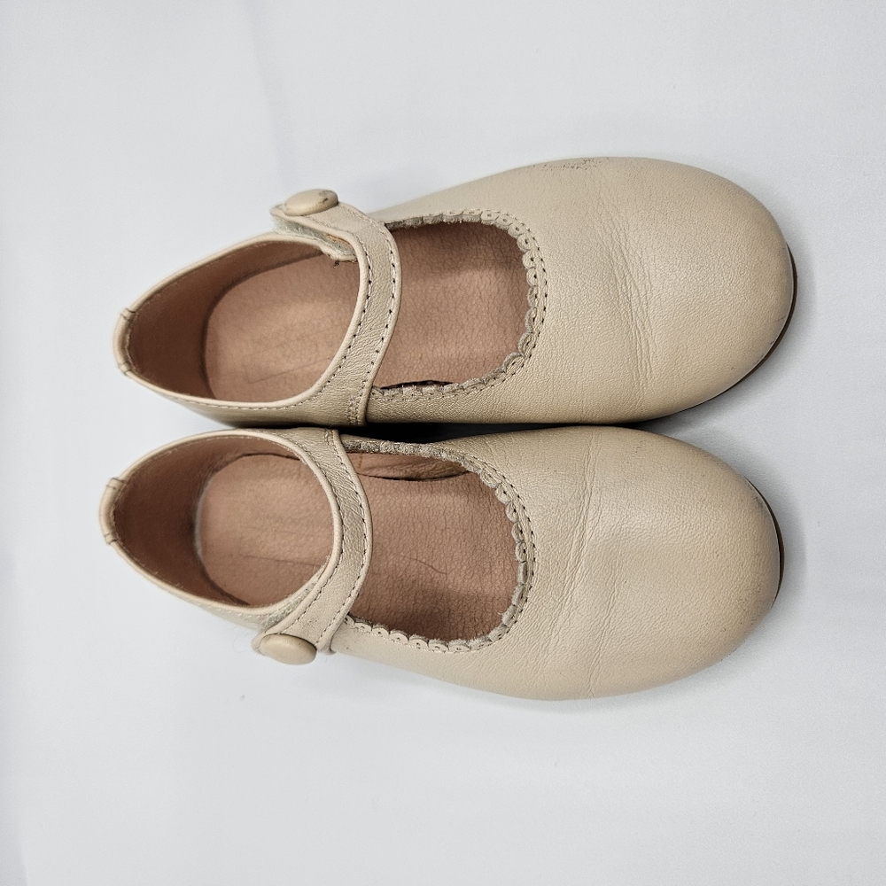 Beige Toddler Girl Dress Shoes - Picture 11 of 14